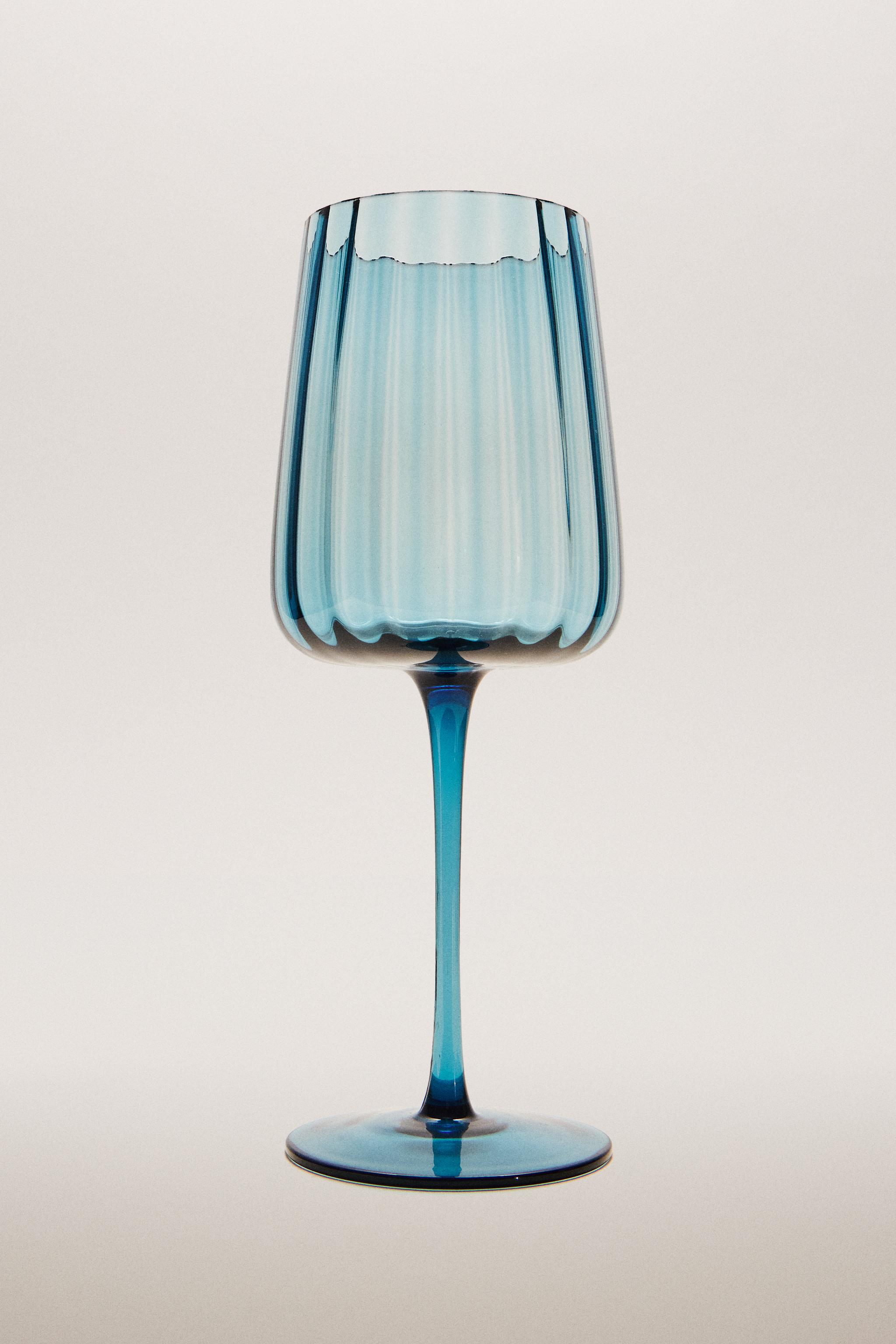 VERRE À VIN RECYCLABLE LIGNES